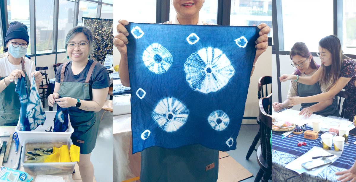 Exploring the Art of Natural Indigo Tie Dye: A Creative Workshop Experience