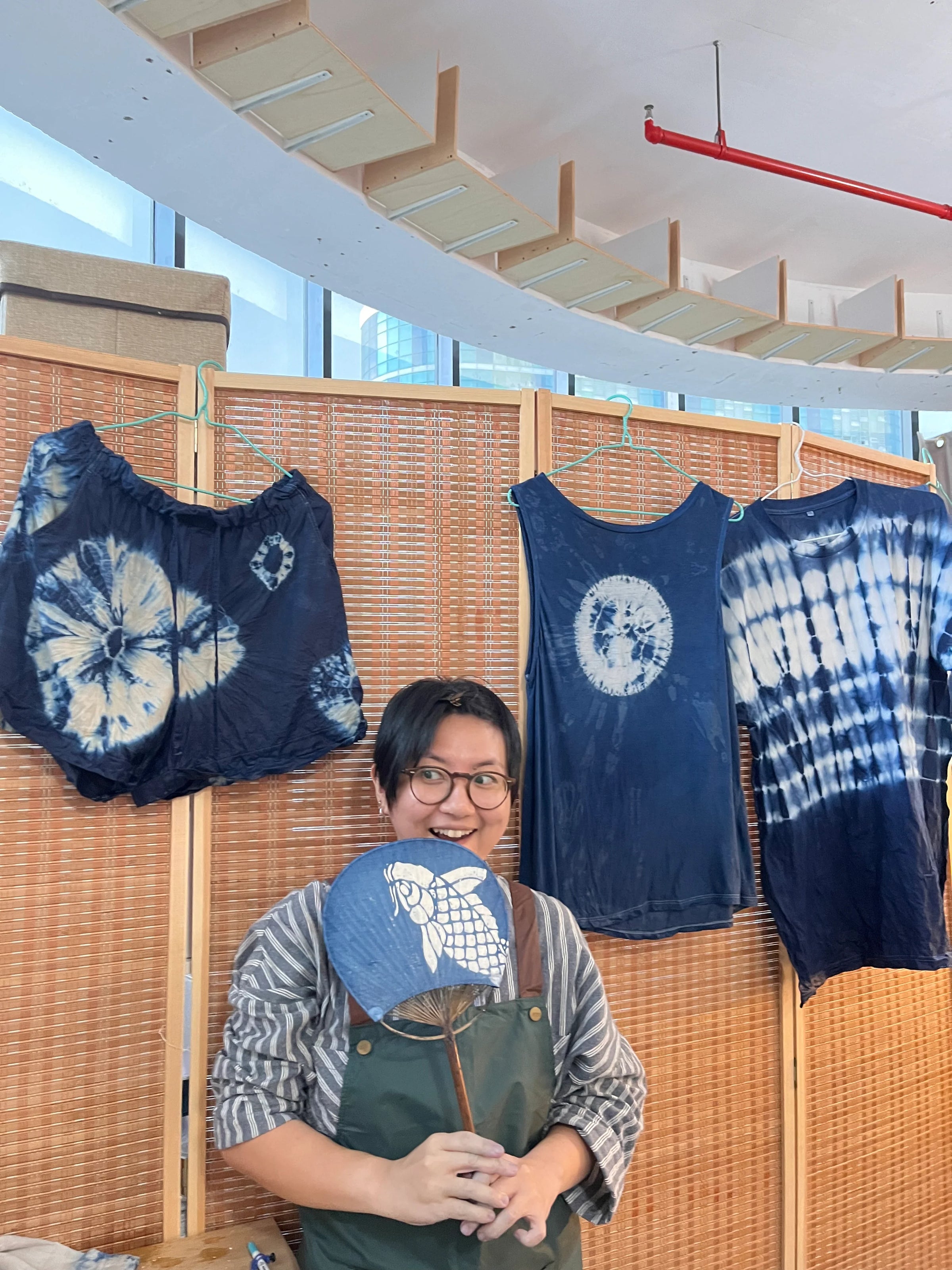 Workshop Program - Indigo natural dye T-shirt renovate