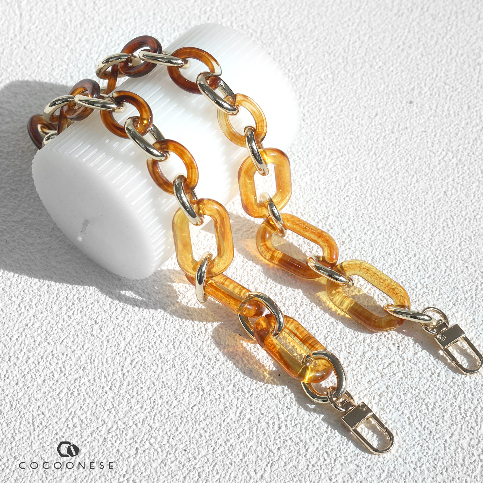 Acrylic Bag Chain Strap - Old Fashioned