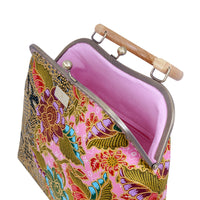 30% OFF - Clasp Handbag - Batik