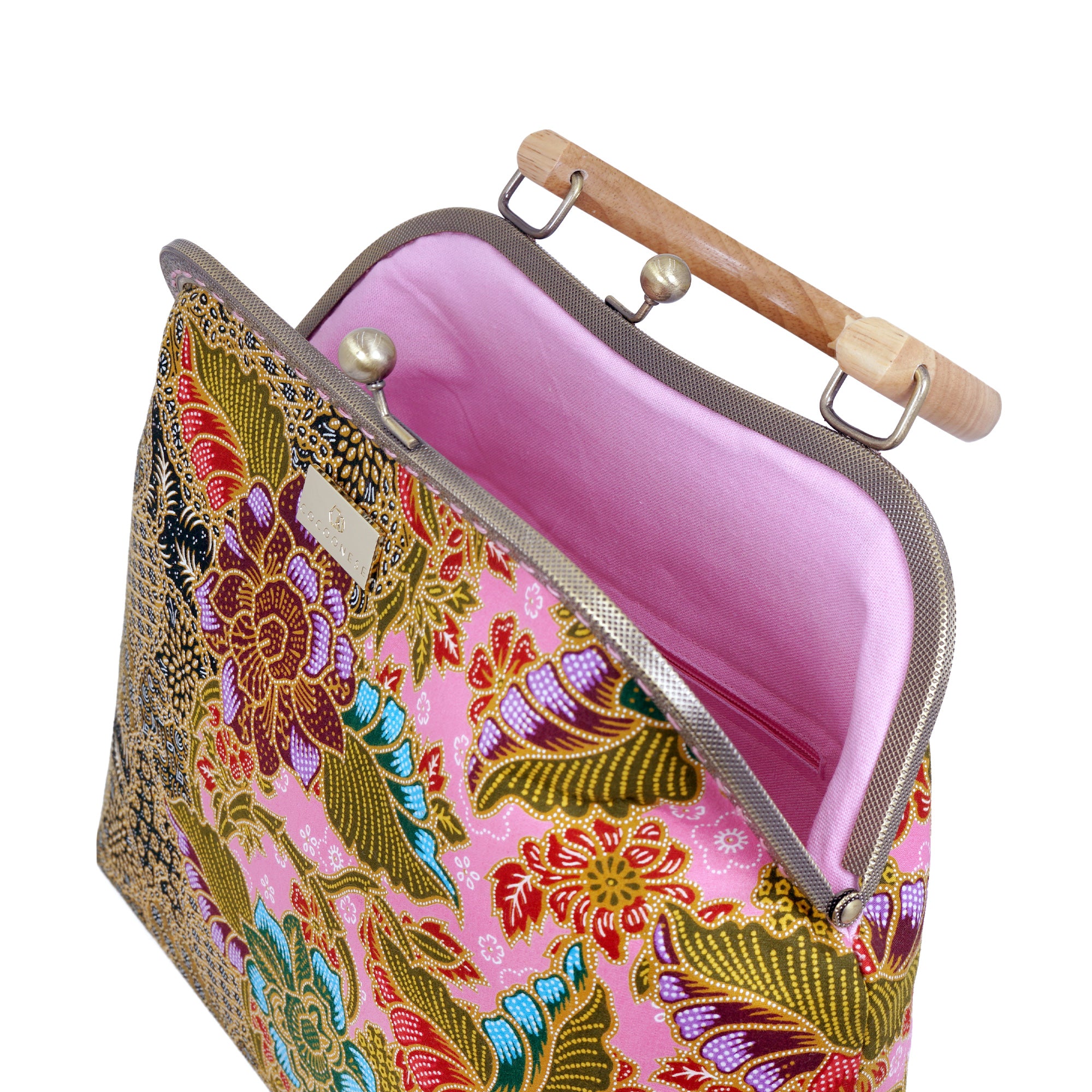 30% OFF - Clasp Handbag - Batik
