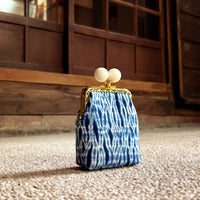 Clutch Purse - Shibori Water Wave