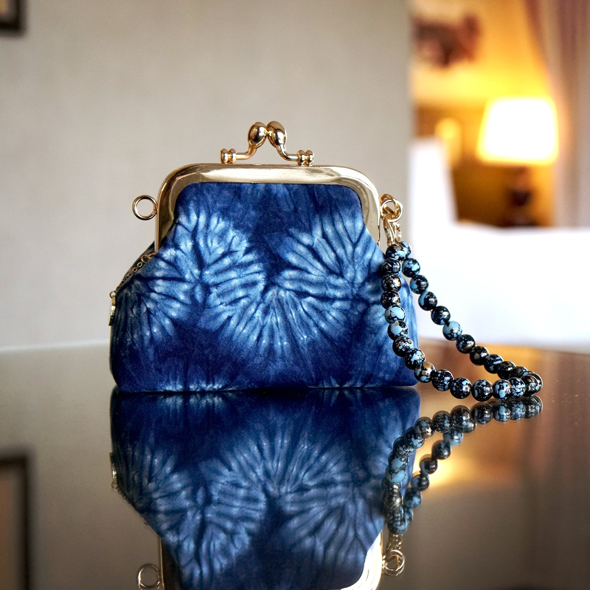 Mini Sling Bag - Shibori Wavy