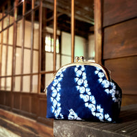 Clutch Purse - Shibori Butterfly Wings