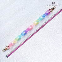 Acrylic Bag Chain Strap - Sea Breeze
