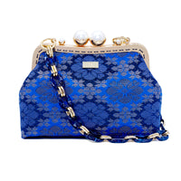 Acrylic Chain Songket Shoulder Bag - Splendidly