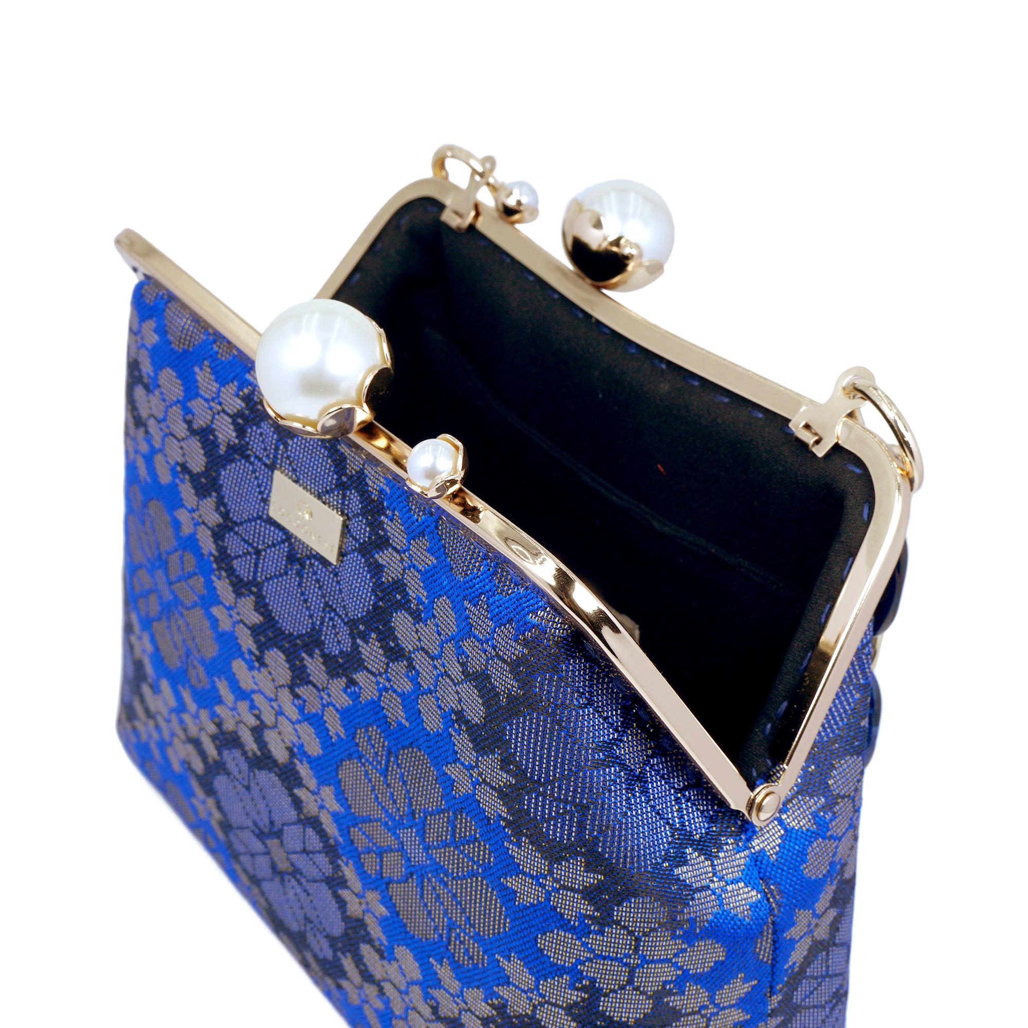 Acrylic Chain Songket Shoulder Bag - Splendidly