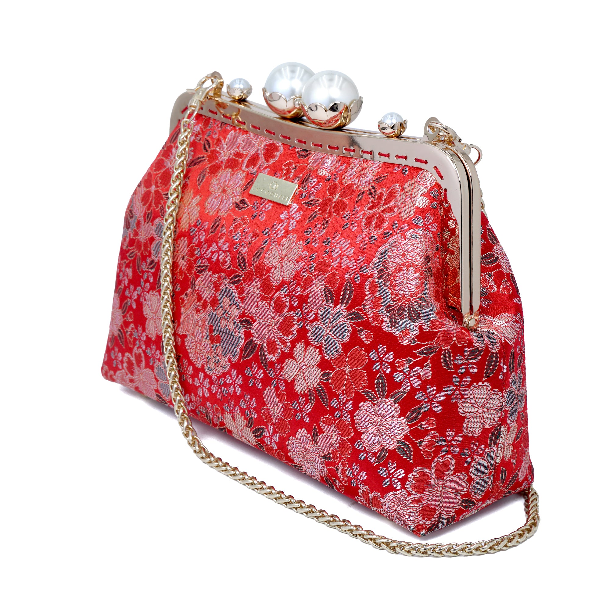 40% OFF - Acrylic Chain Shoulder Bag - Love Field(RD)