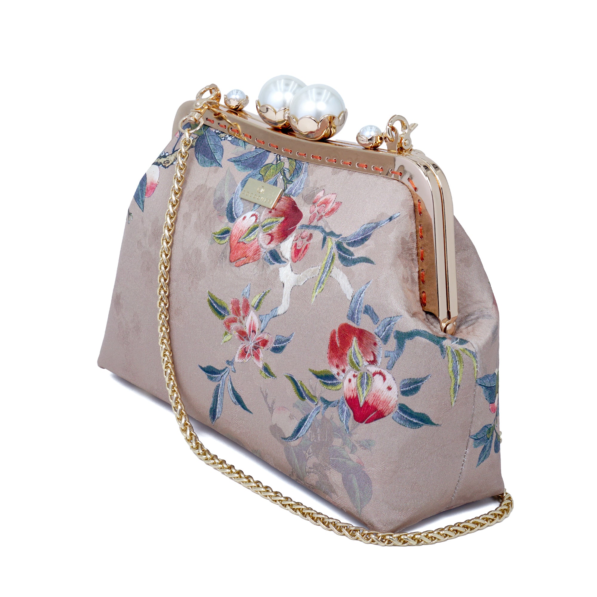 40% OFF - Acrylic Chain Shoulder Bag - Inked Flower