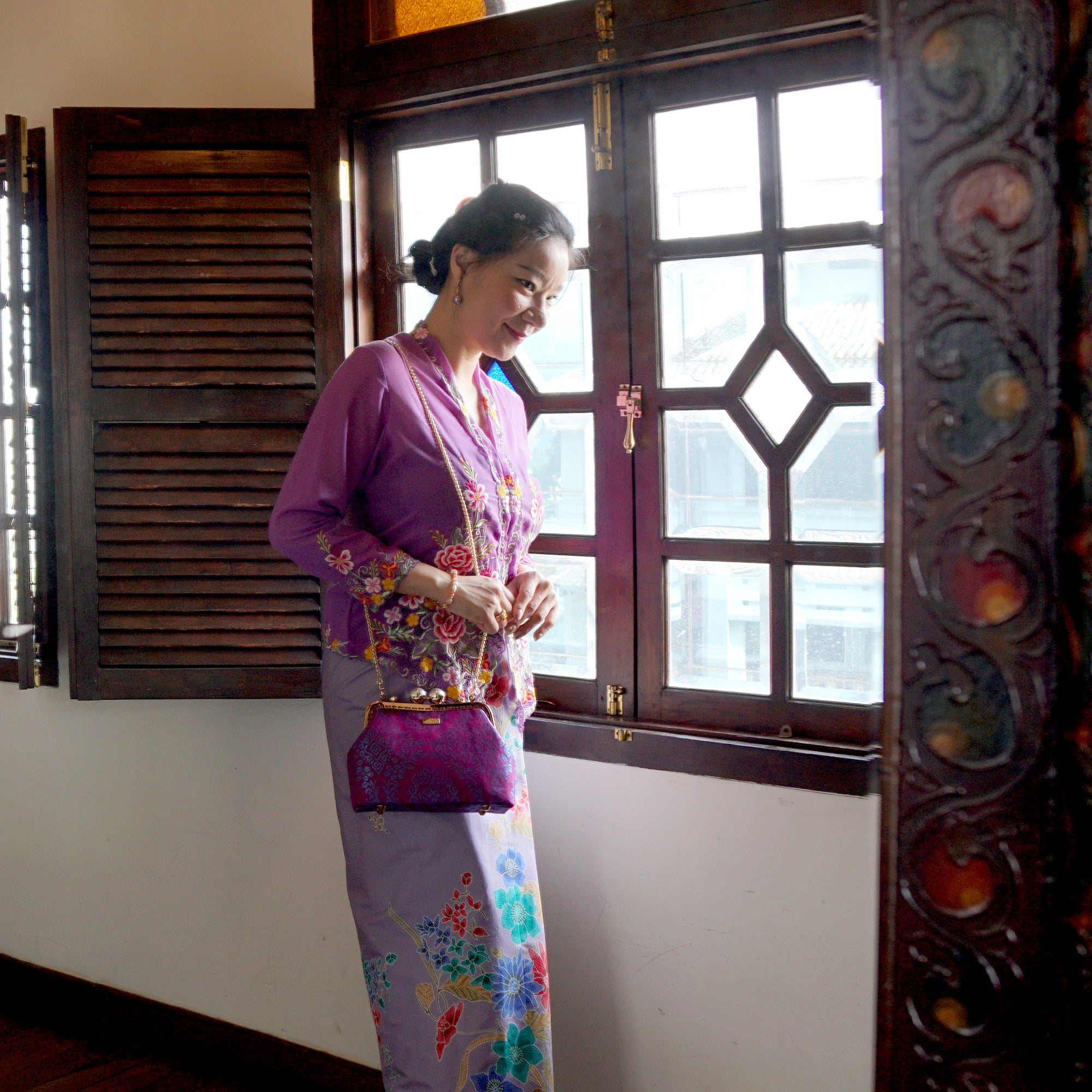 Batik Sarong Wrapped Skirt - Taman Awan(PL)