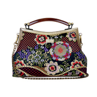 50% OFF - Amber Resin Top Handle Bag - Kimono