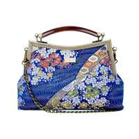 Amber Resin Top Handle Bag - Flower Garland