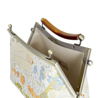 Amber Resin Top Handle Bag - Flower Garland