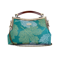 Amber Resin Top Handle Bag - Maple Leaf