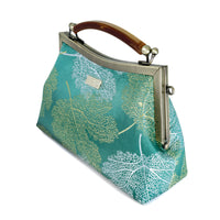 Amber Resin Top Handle Bag - Maple Leaf