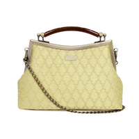 Amber Resin Top Handle Bag - Royal Crest