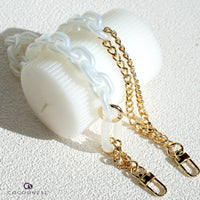 Acrylic Bag Chain Strap - Pina Colada