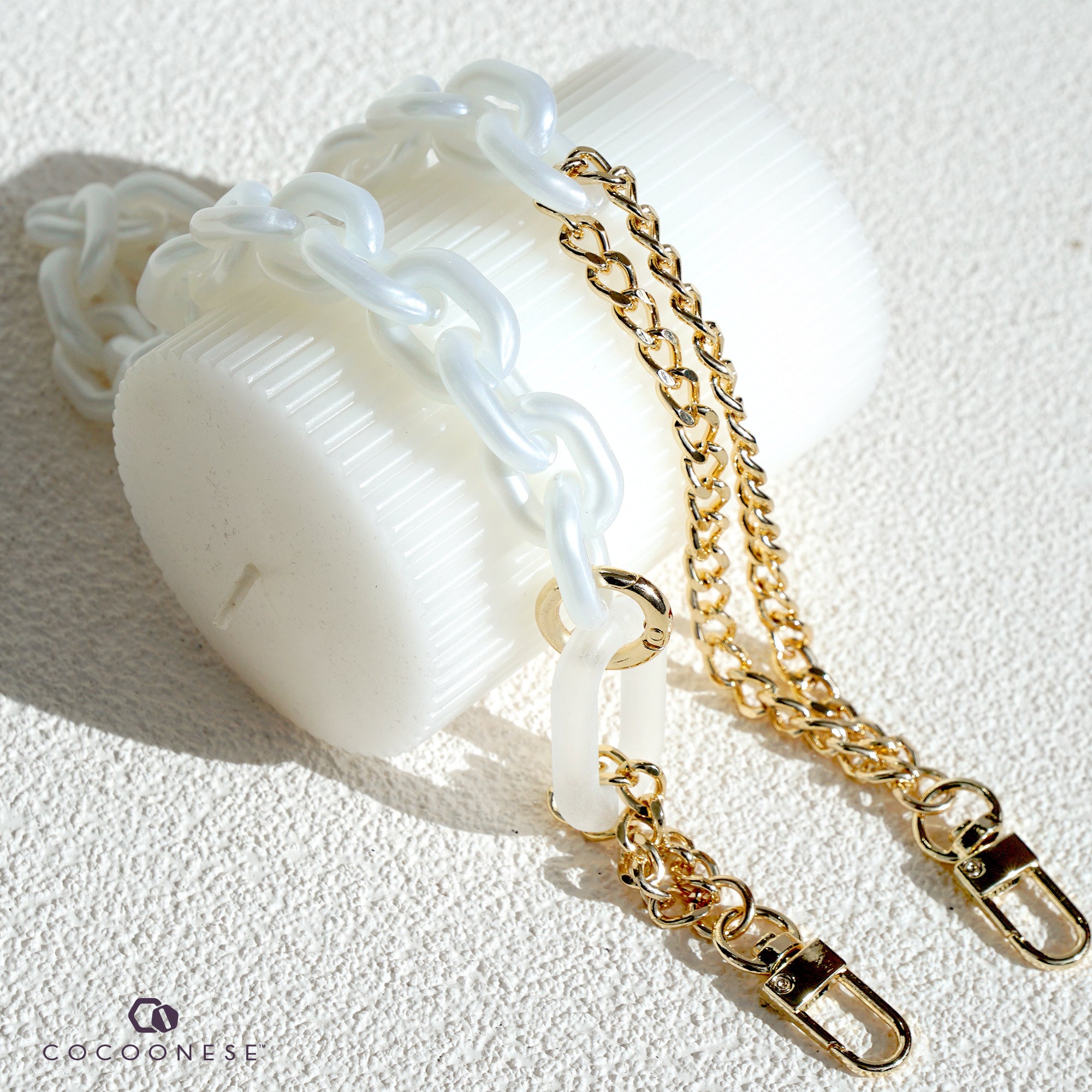 Acrylic Bag Chain Strap - Pina Colada