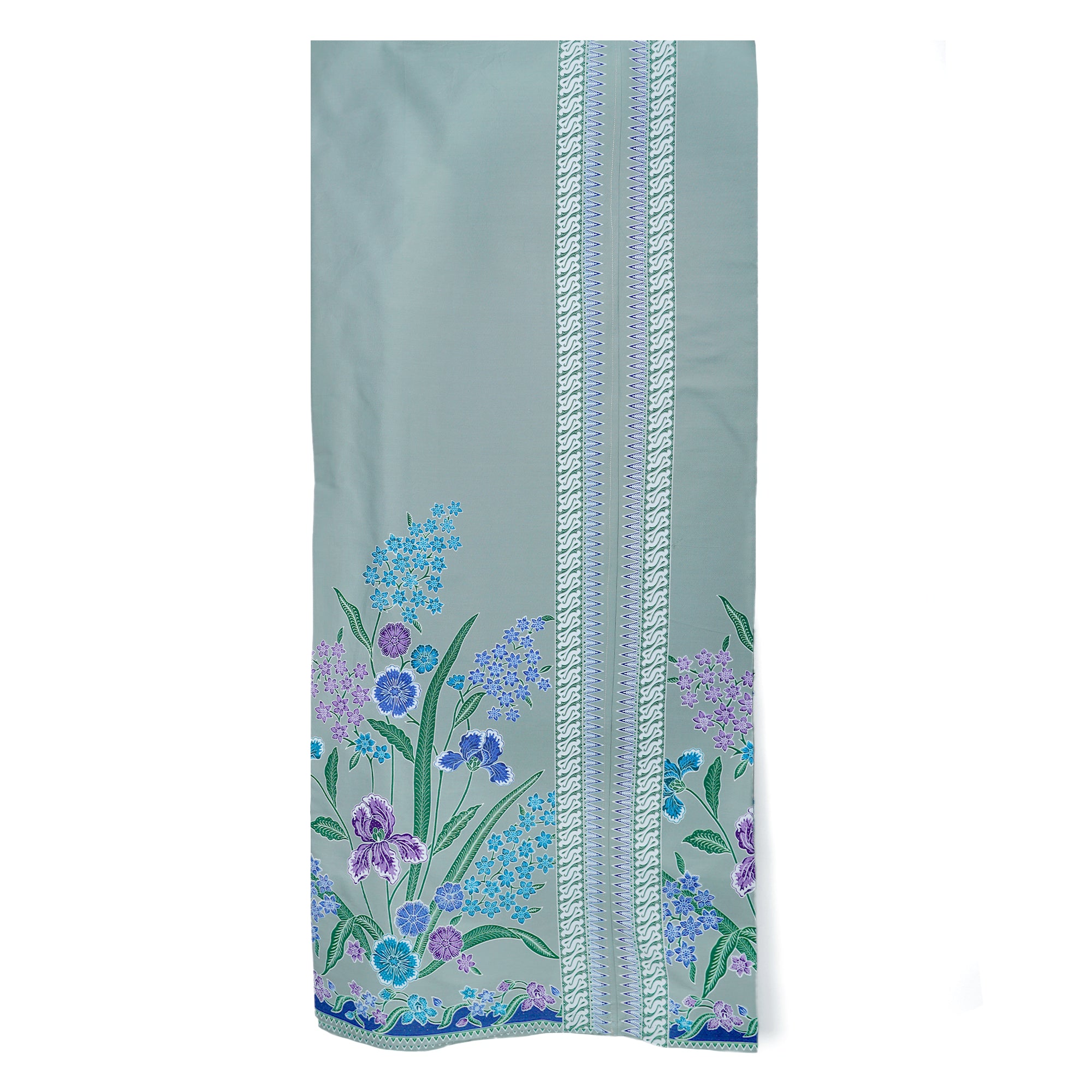 Batik Sarong Wrapped Skirt - Melati Salju (LG)