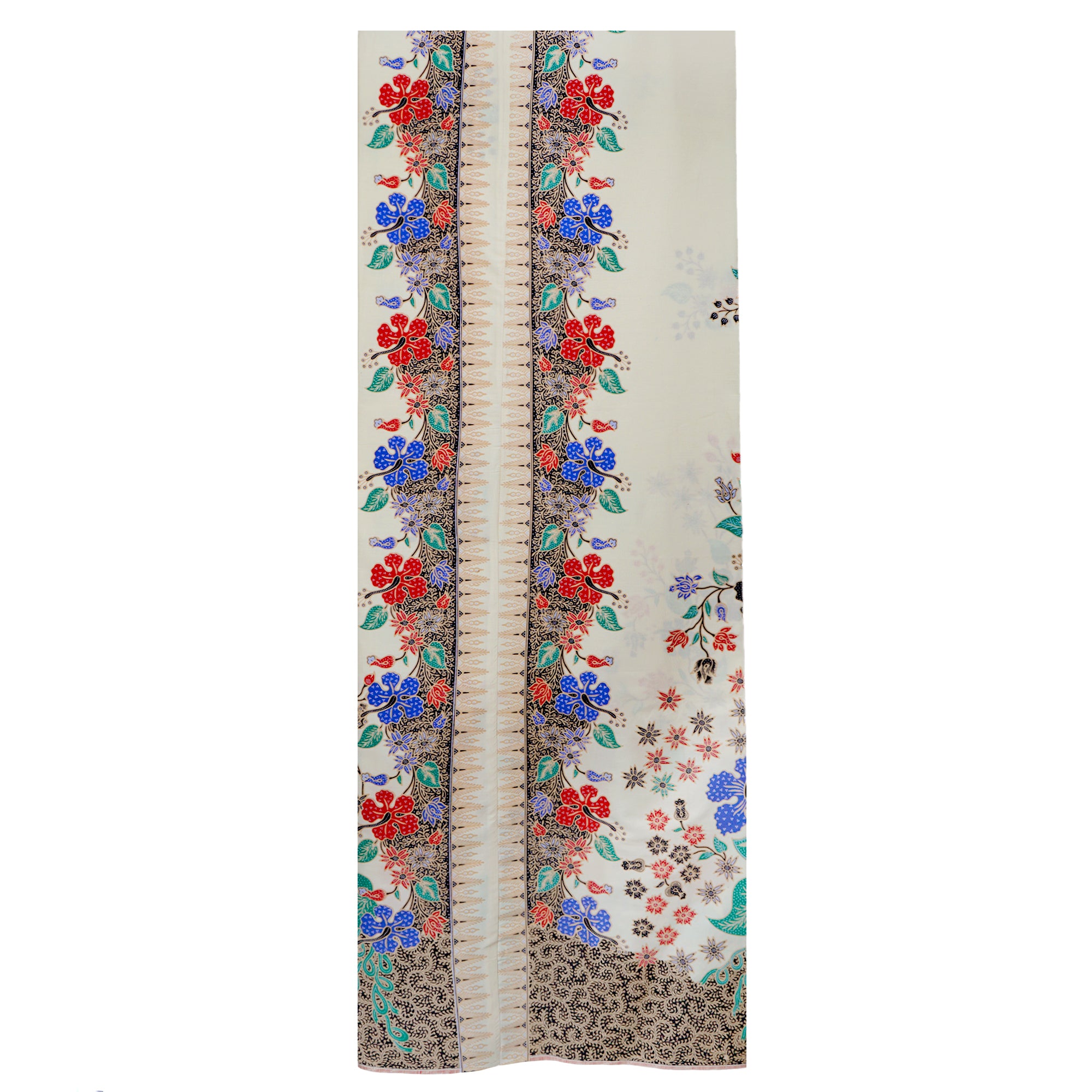 Batik Sarong Wrapped Skirt - Taman Sari(YL)