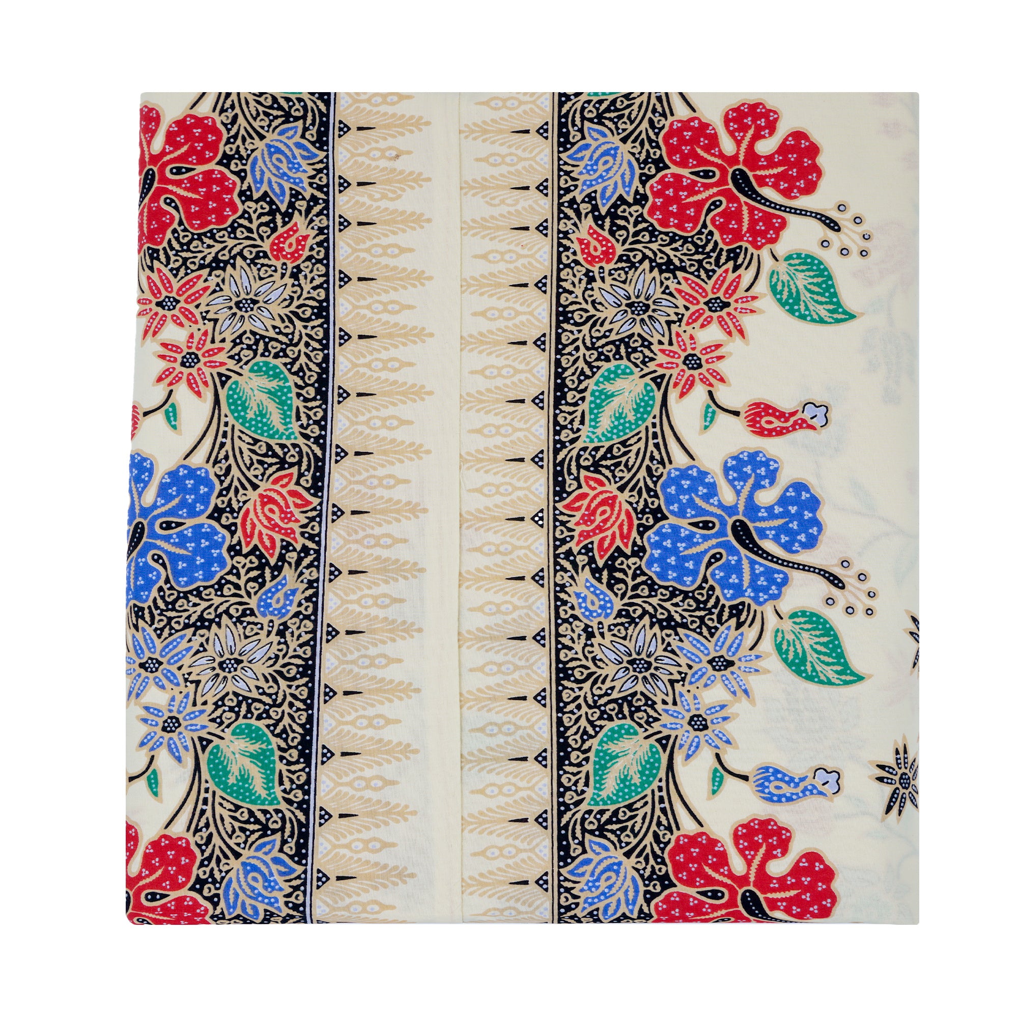 Batik Sarong Wrapped Skirt - Taman Sari(YL)