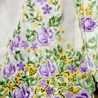 Nyonya Kebaya Blouse - Lavender Permai (size: L)
