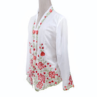 Nyonya Kebaya Blouse - Bayu Lembut (size: M)