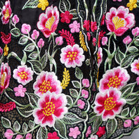 Nyonya Kebaya Blouse - Hitam Seruni (size: M)