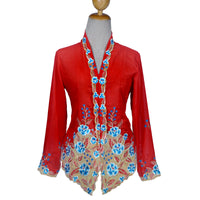 Nyonya Kebaya Blouse - Manis Delima (size: M)