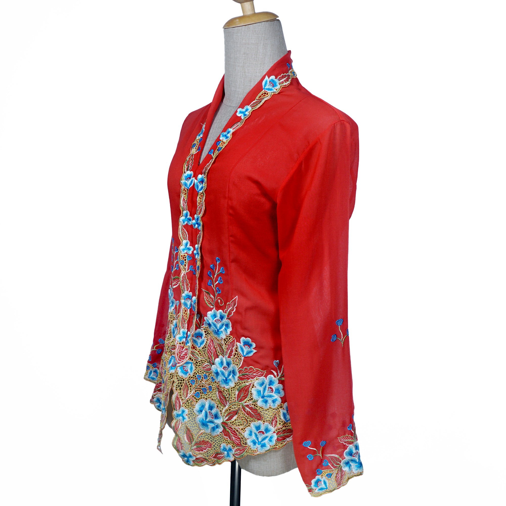 Nyonya Kebaya Blouse - Manis Delima (size: M)