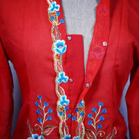 Nyonya Kebaya Blouse - Manis Delima (size: M)