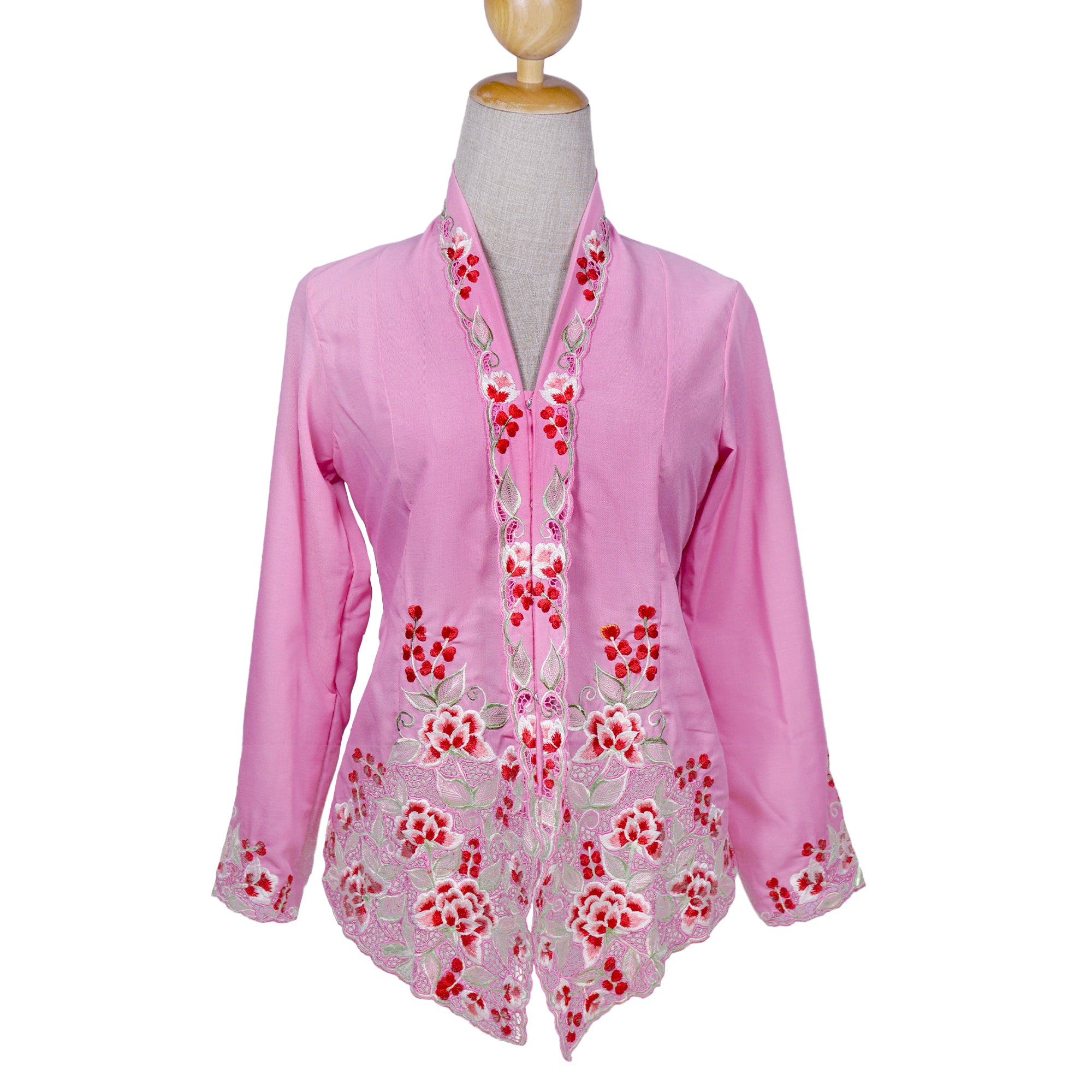 Nyonya Kebaya Blouse - Bunga Sakura (size: S)