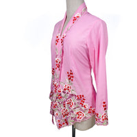 Nyonya Kebaya Blouse - Bunga Sakura (size: S)