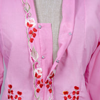 Nyonya Kebaya Blouse - Bunga Sakura (size: S)