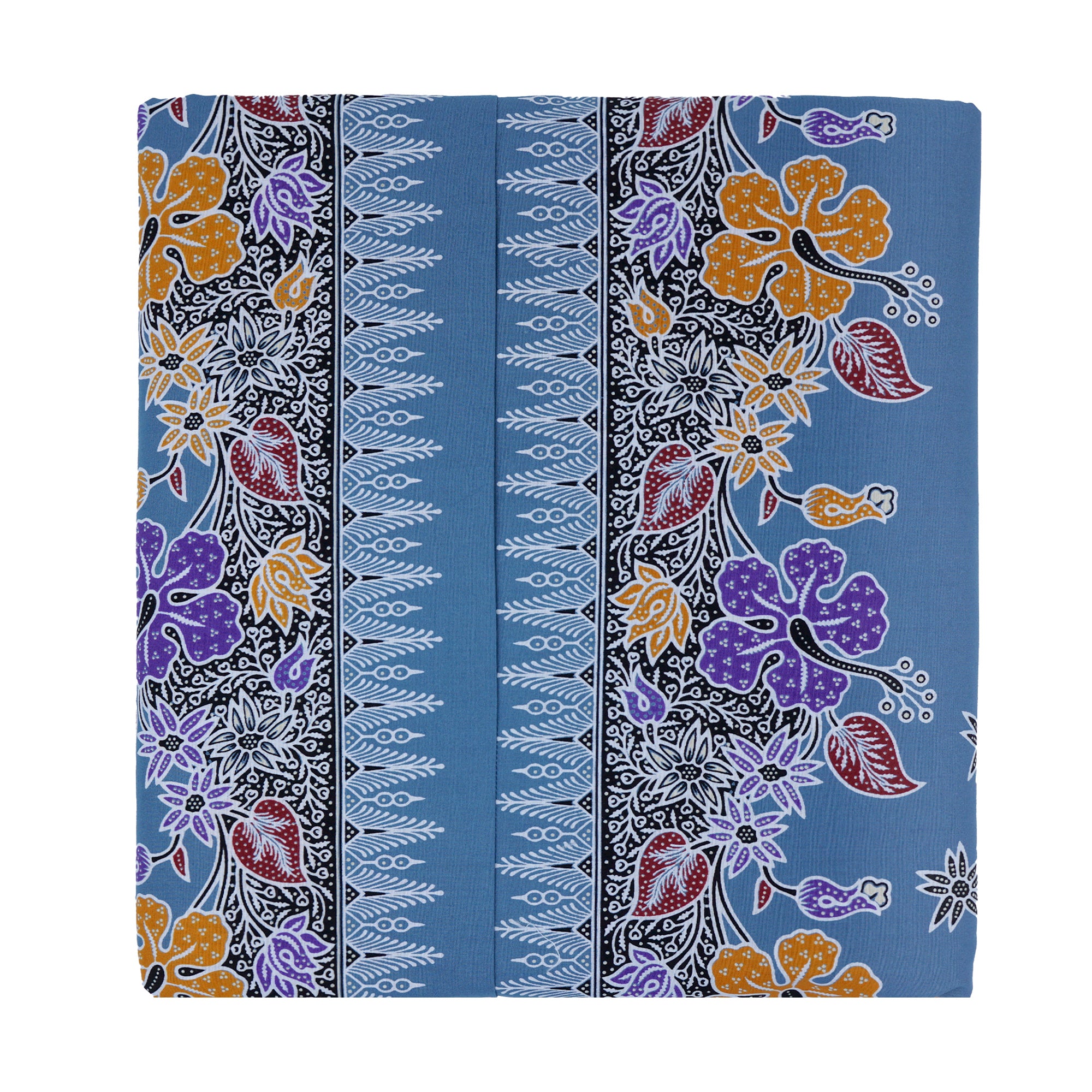 Batik Sarong Wrapped Skirt - Taman Sari(LB)