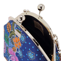 Acrylic Chain Handle Clasp Sling Bag - Kawa