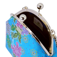 Acrylic Chain Handle Clasp Sling Bag - Kawa