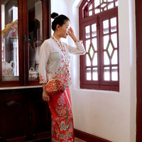 Nyonya Kebaya Blouse - Bayu Lembut (size: M)