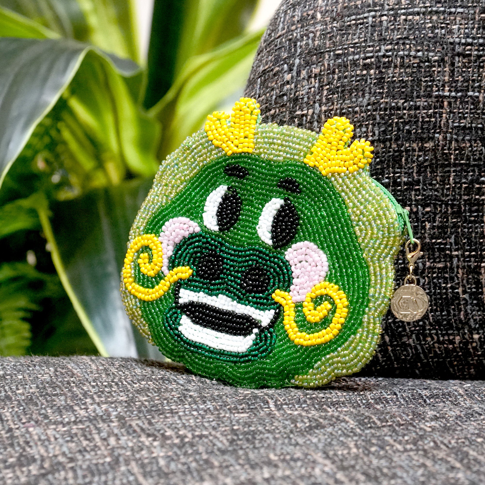 Beaded Coin Purse - Dragon