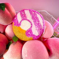 Beaded Coin Purse - Donut