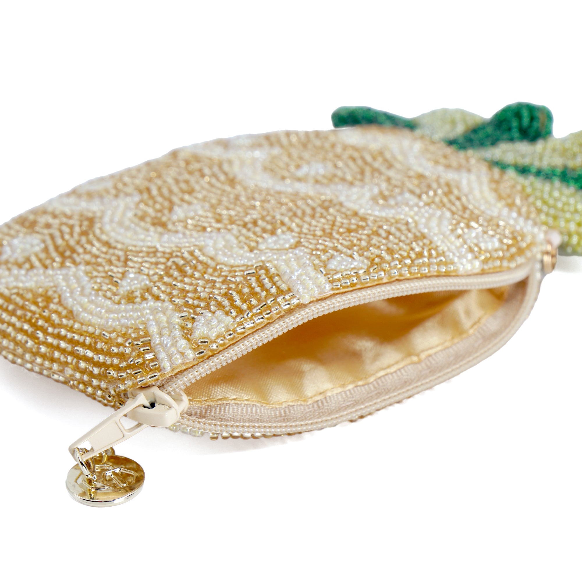 Beaded Coin Purse - Golden Pineapple