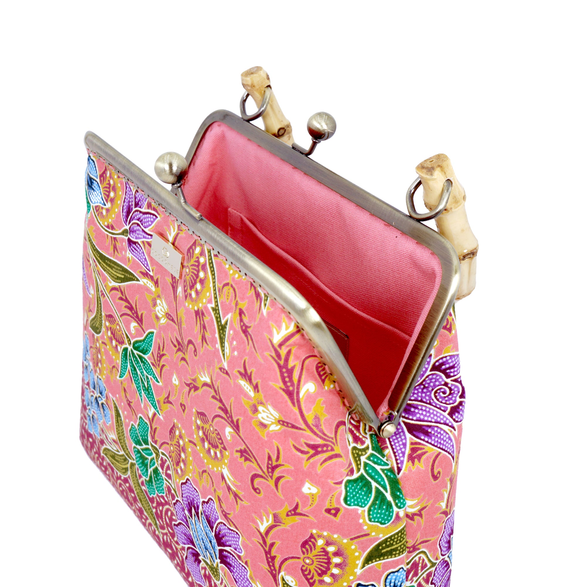 Bamboo Top Handle Bag - Revolving Dream