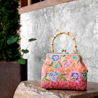 Bamboo Top Handle Bag - Revolving Dream