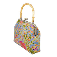 Bamboo Top Handle Bag - Orchid