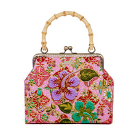 Bamboo Top Handle Bag - Jlamprang