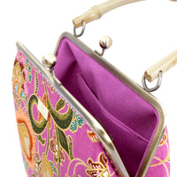 Bamboo Top Handle Bag - Early Crocus(PK)