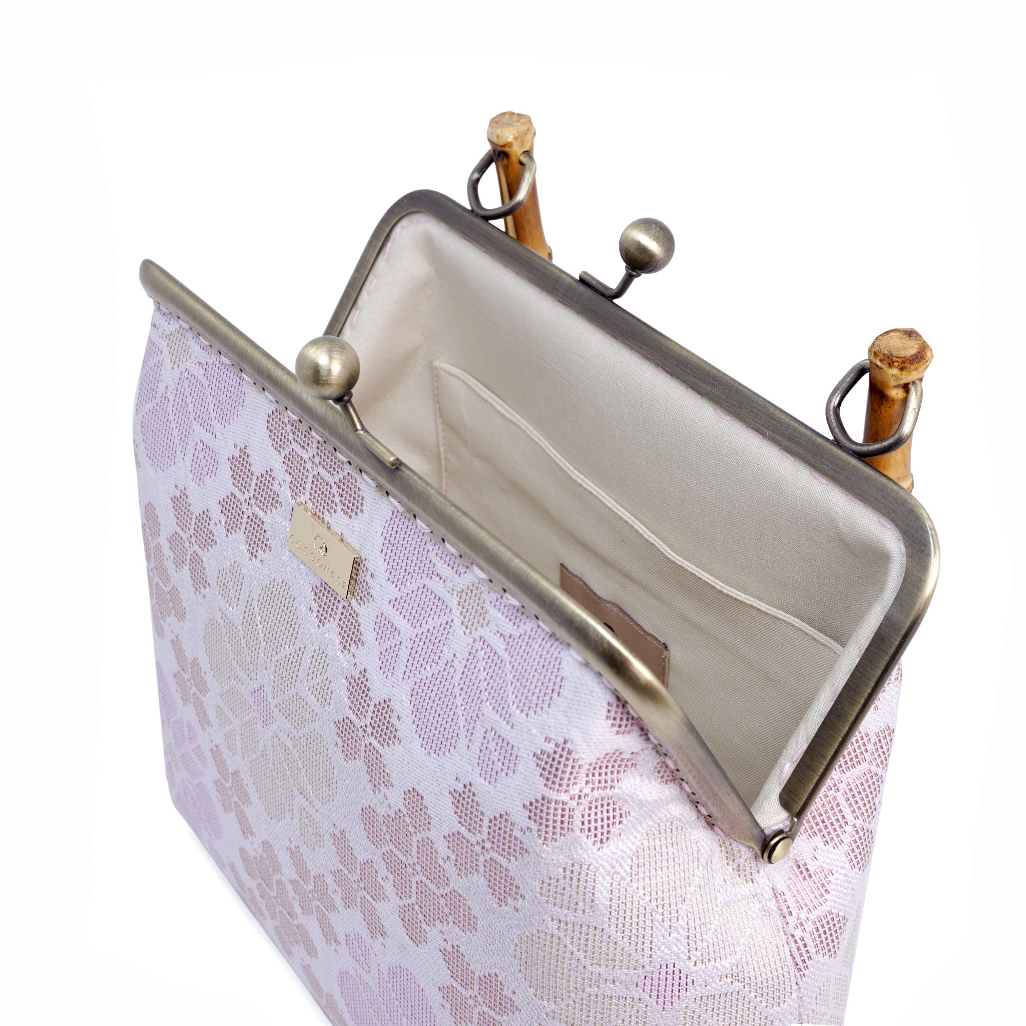 Bamboo Top Handle Bag - Ameera