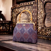 Bamboo Top Handle Bag - Farhana