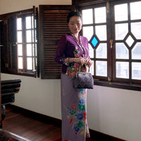 Bamboo Top Handle Bag - Farhana