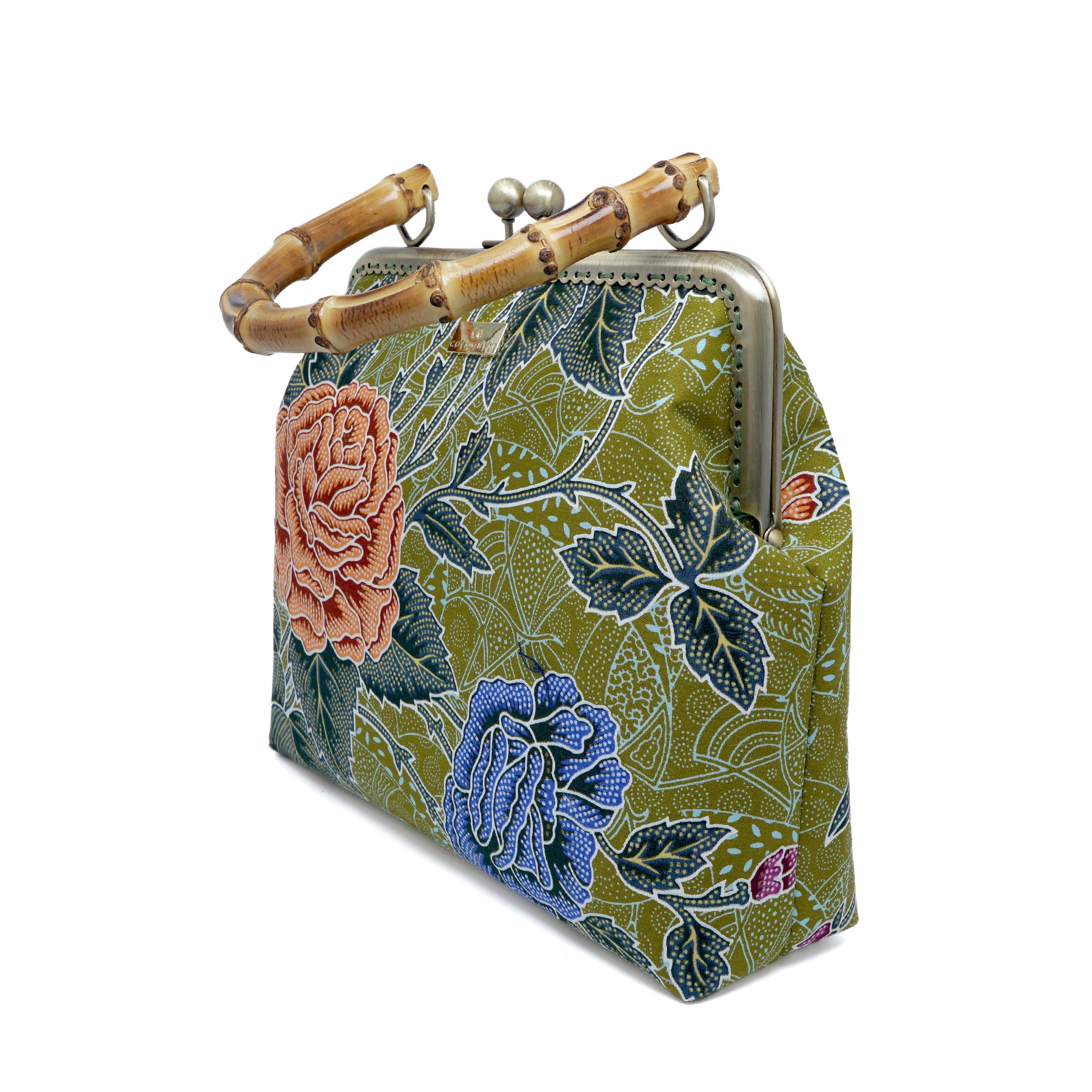 Bamboo Top Handle Bag - Casanova